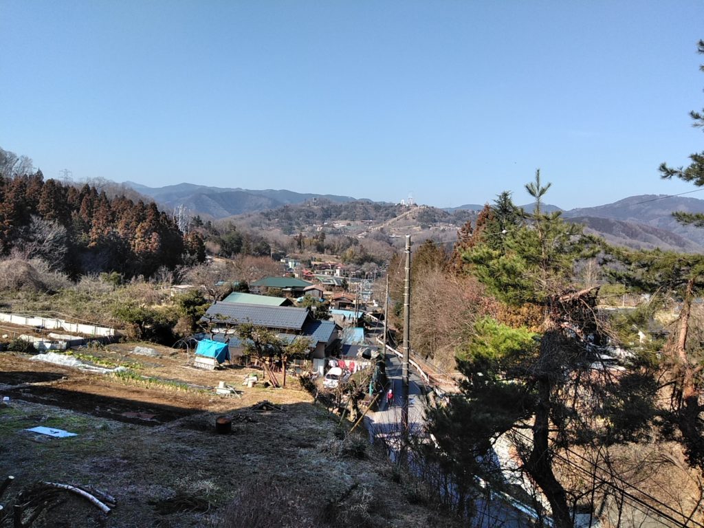 2月26日（火）　相模湖病院からの景色